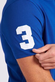 U.S. Polo Assn. Mens Regular Fit Blue Player 3 T-Shirt - Image 5 of 7