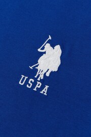 U.S. Polo Assn. Mens Regular Fit Blue Player 3 T-Shirt - Image 7 of 7