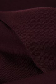 Reiss Bordeaux Bless Crew Neck T-Shirt - Image 6 of 6