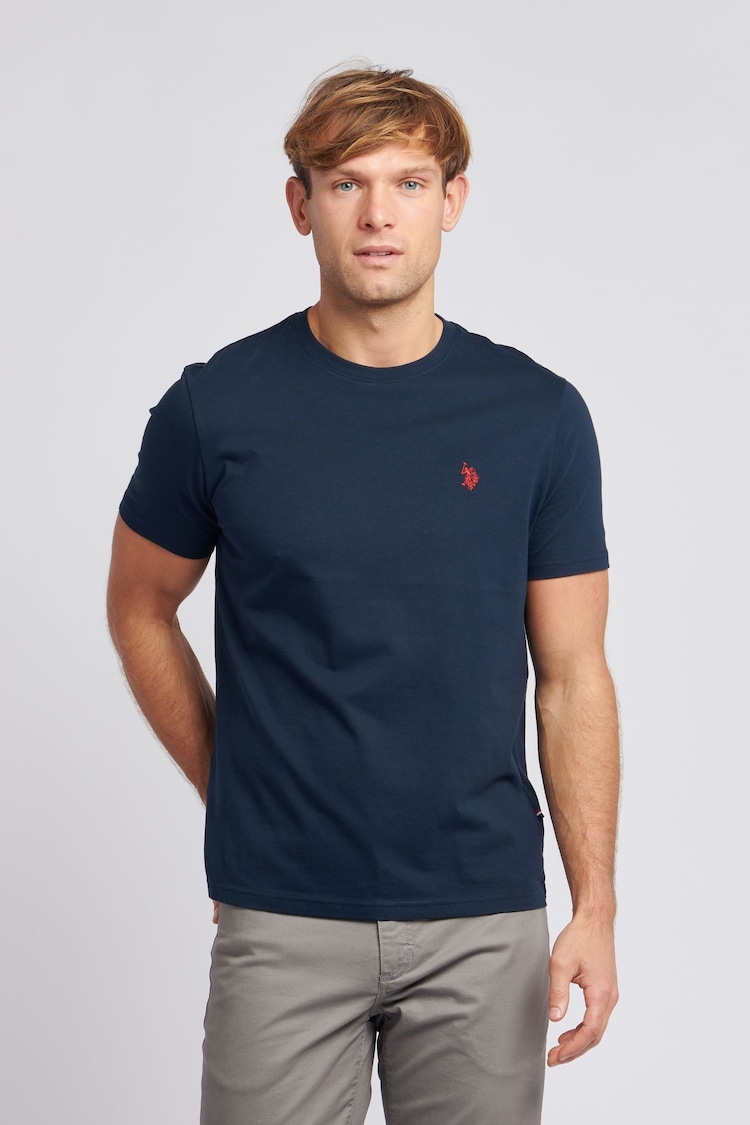 U.S. Polo Assn. Mens Regular Fit Double Horsemen T-Shirt - Image 1 of 6