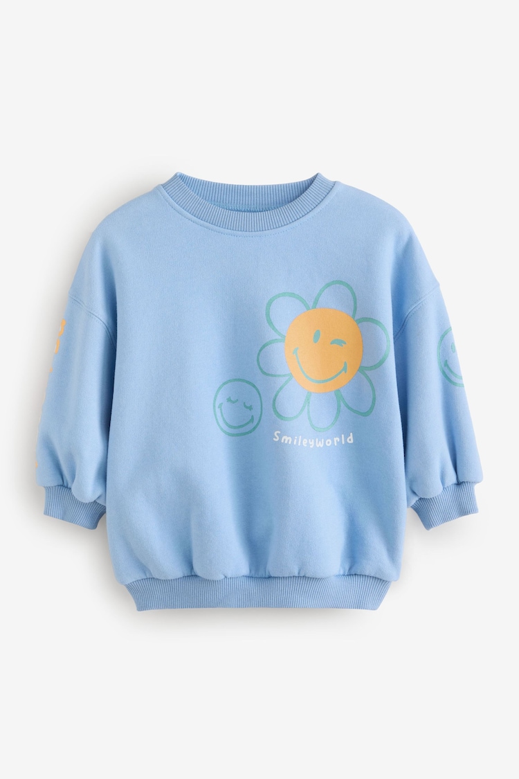 Blue SmileyWorld Sweatshirt (3mths-7yrs) - Image 1 of 6