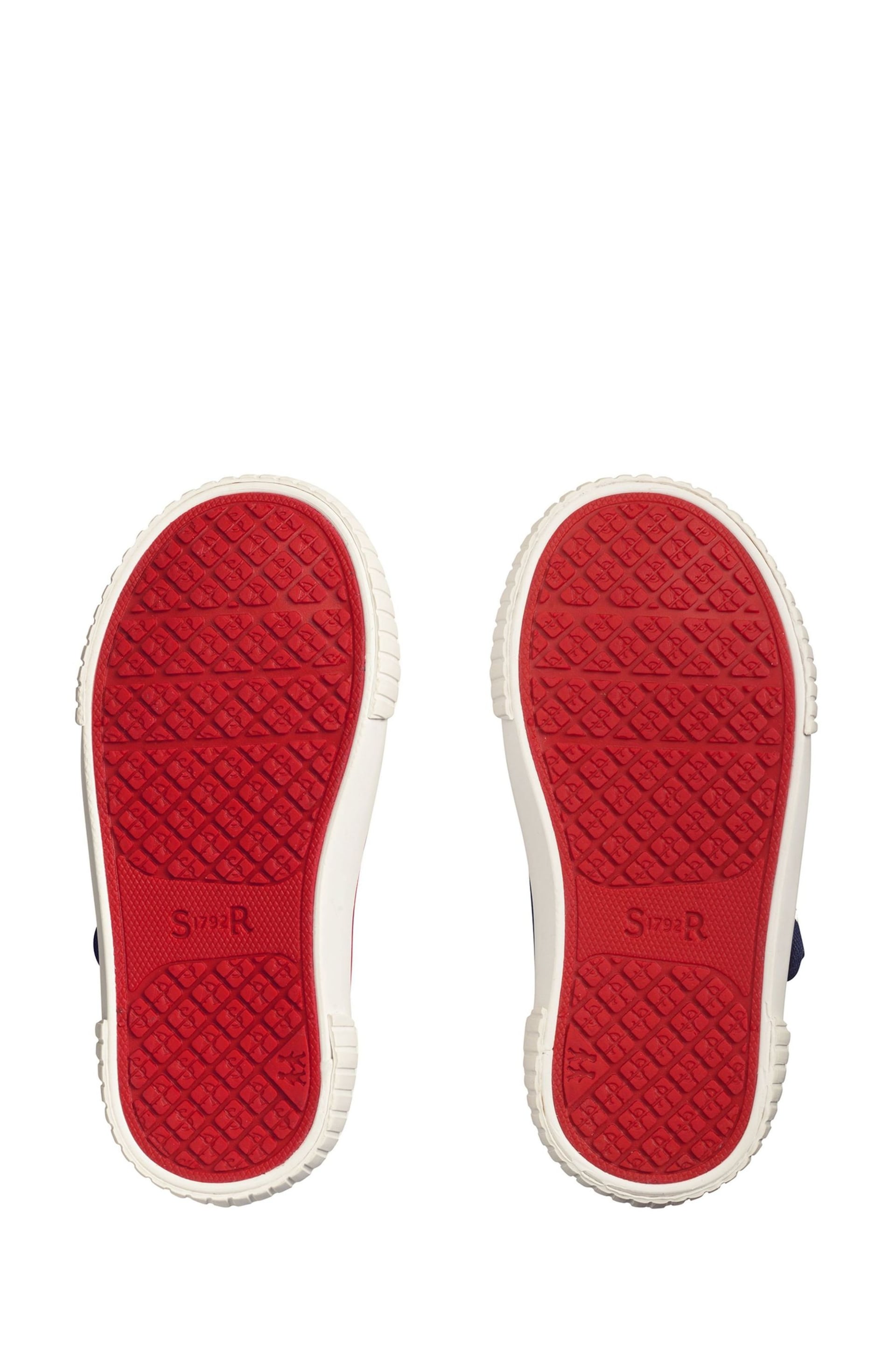 Start Rite Blue Anchor Washable Canvas T-Bar Summer Shoes - Image 6 of 6
