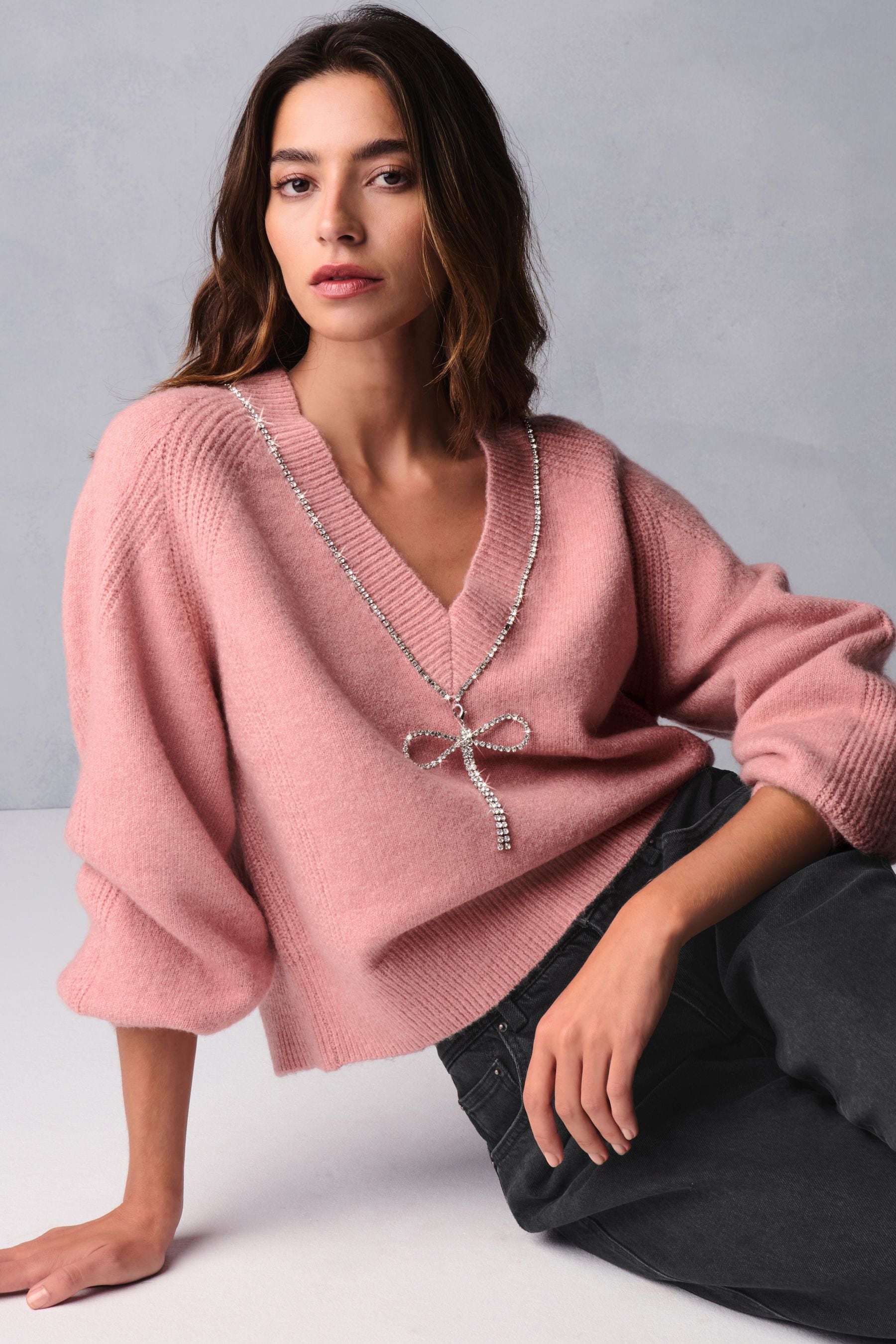 Next sparkly jumper online