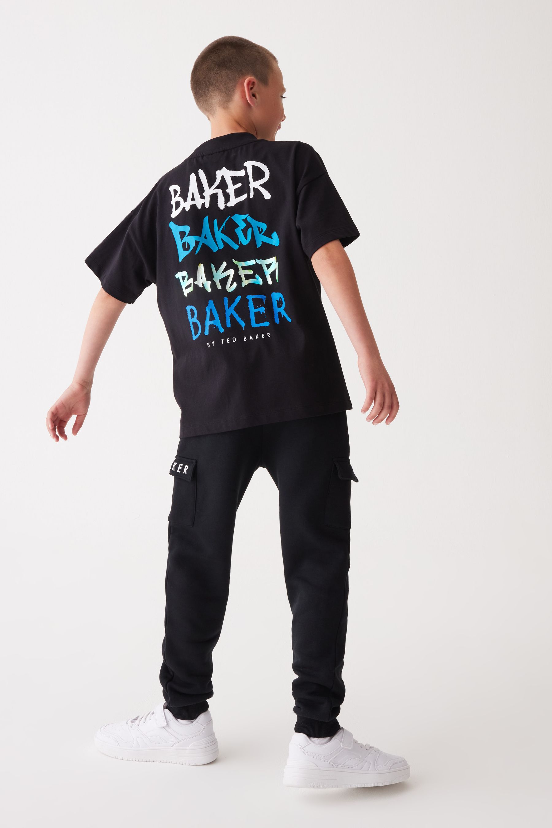 Buy Baker by Ted Baker 100 Cotton Graffiti T Shirt from the Next UK online shop