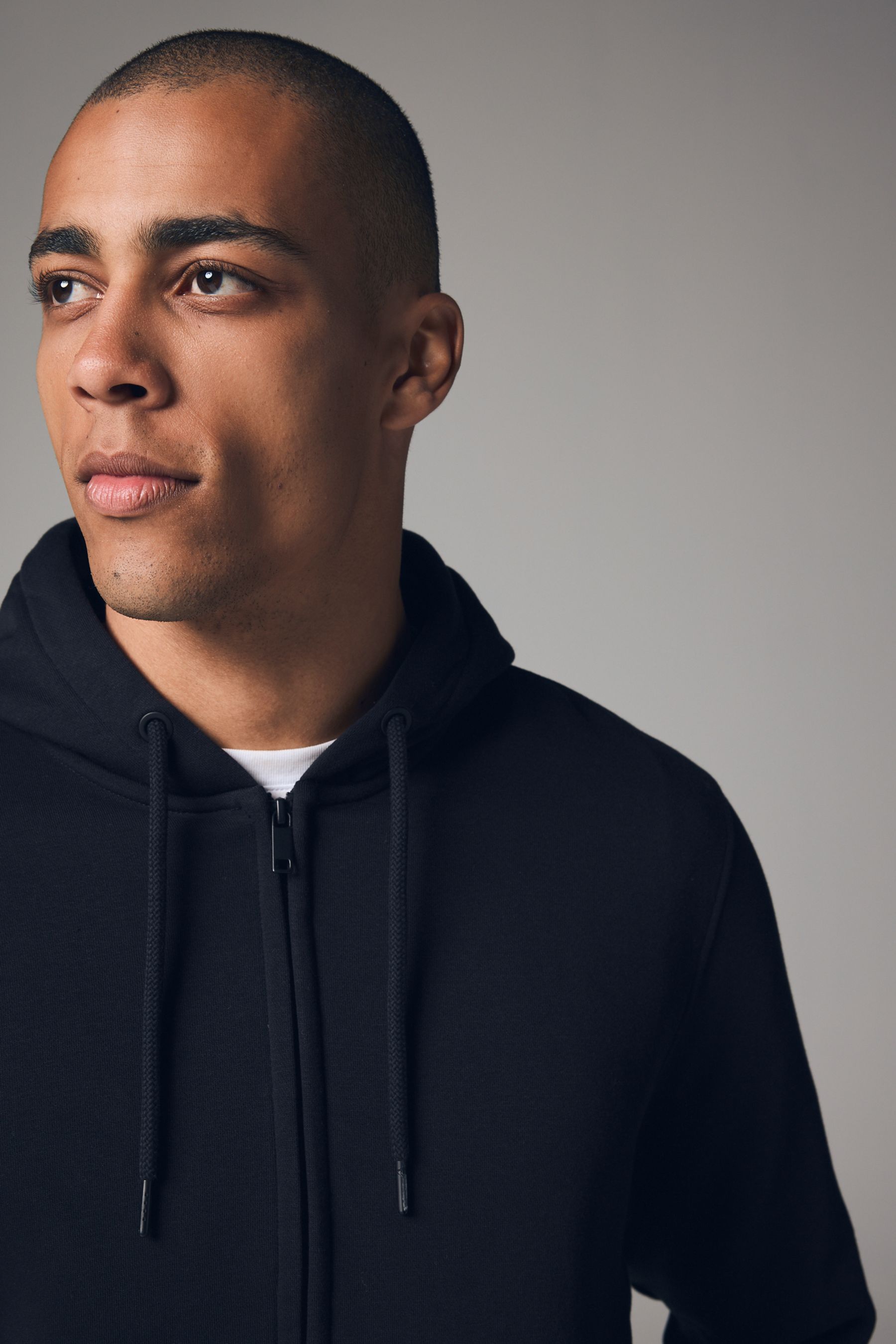 Jaket hoodie black clearance