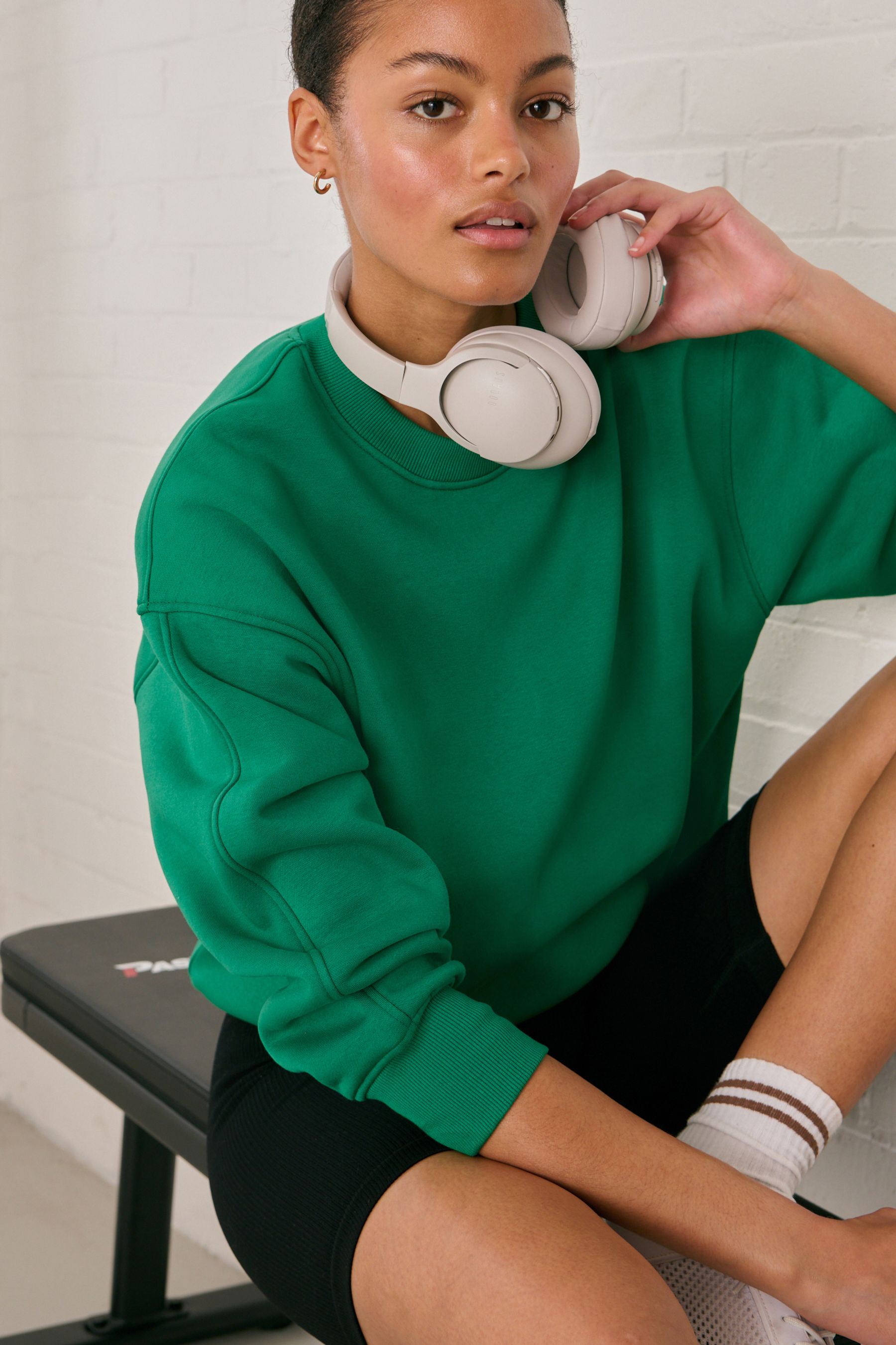 Bright green sweatshirt womens discount
