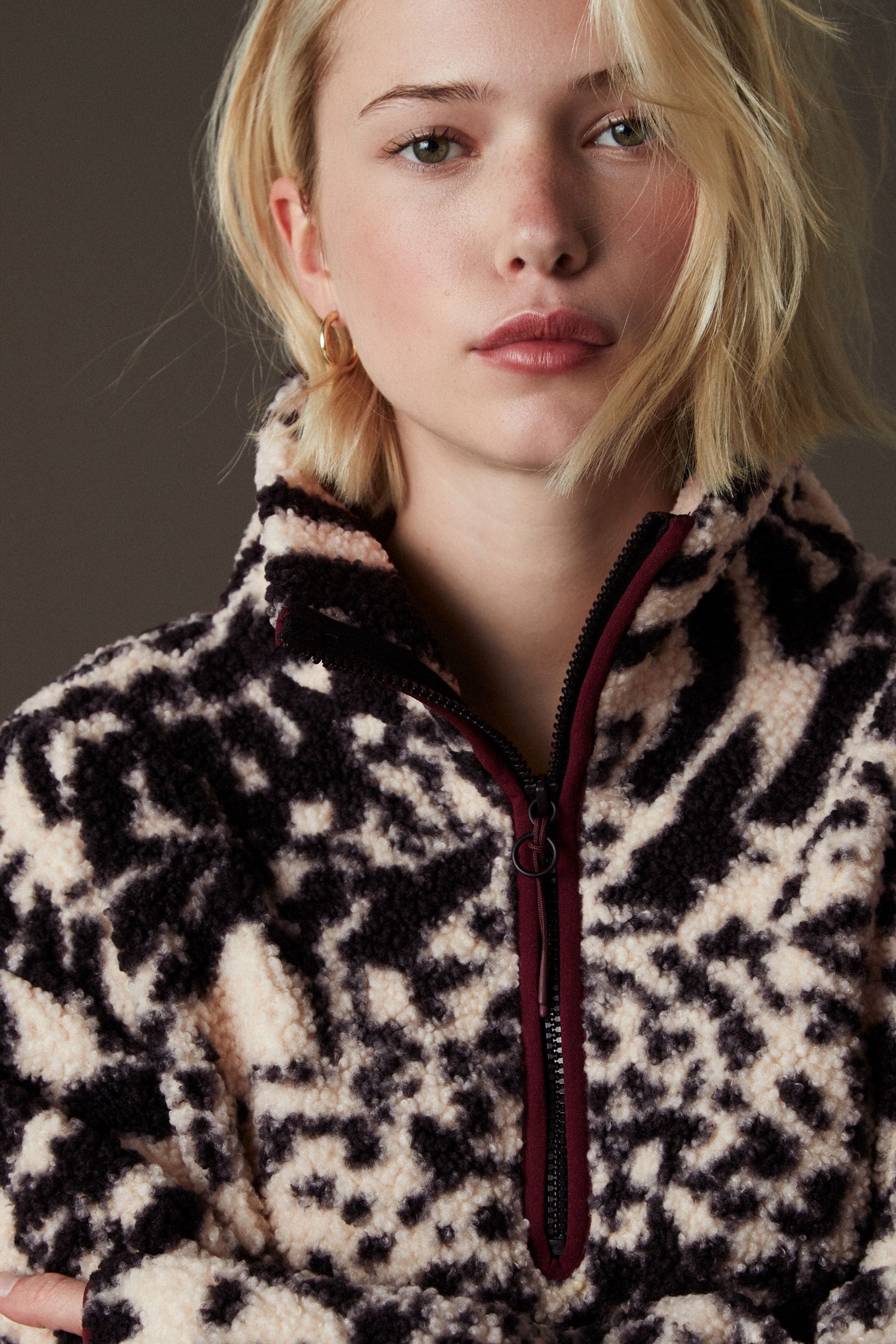 Replay leopard print jacket sale
