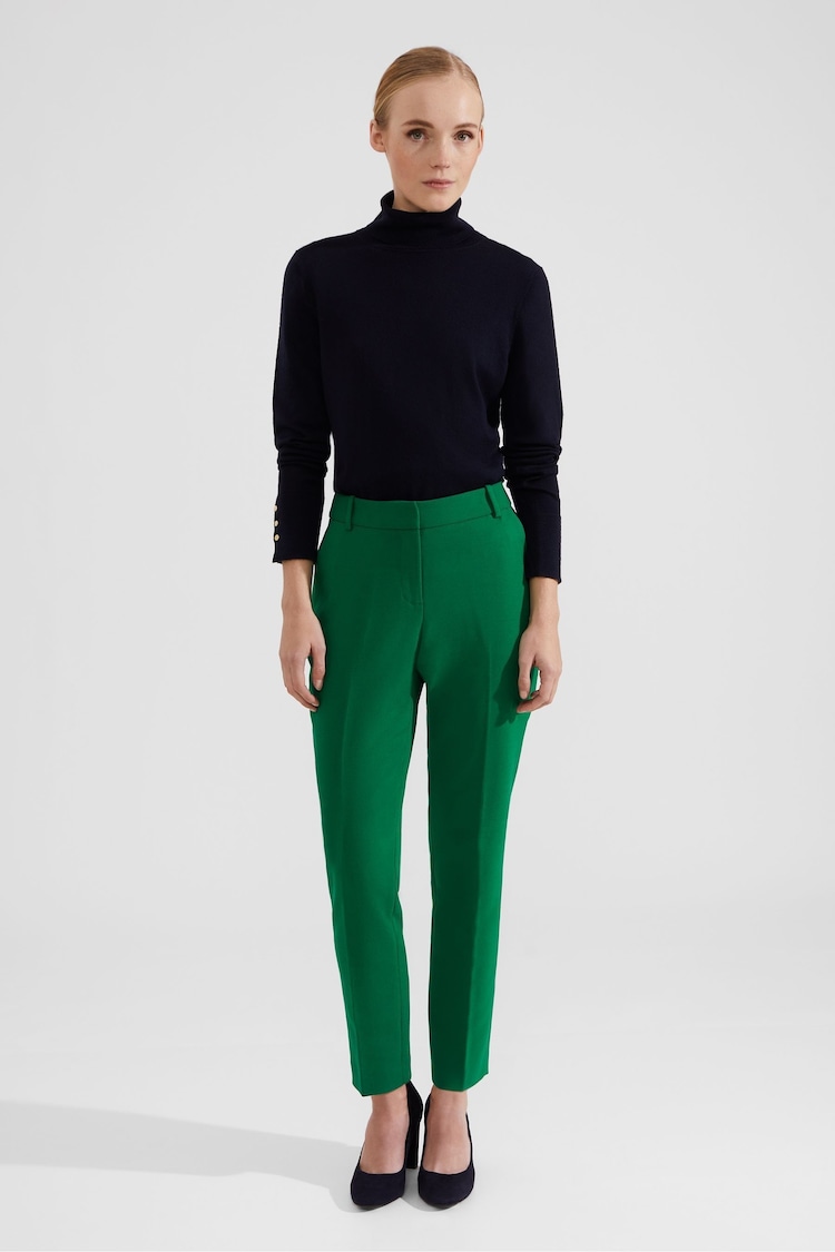 Hobbs Green Petite Suki Trousers - Image 1 of 4