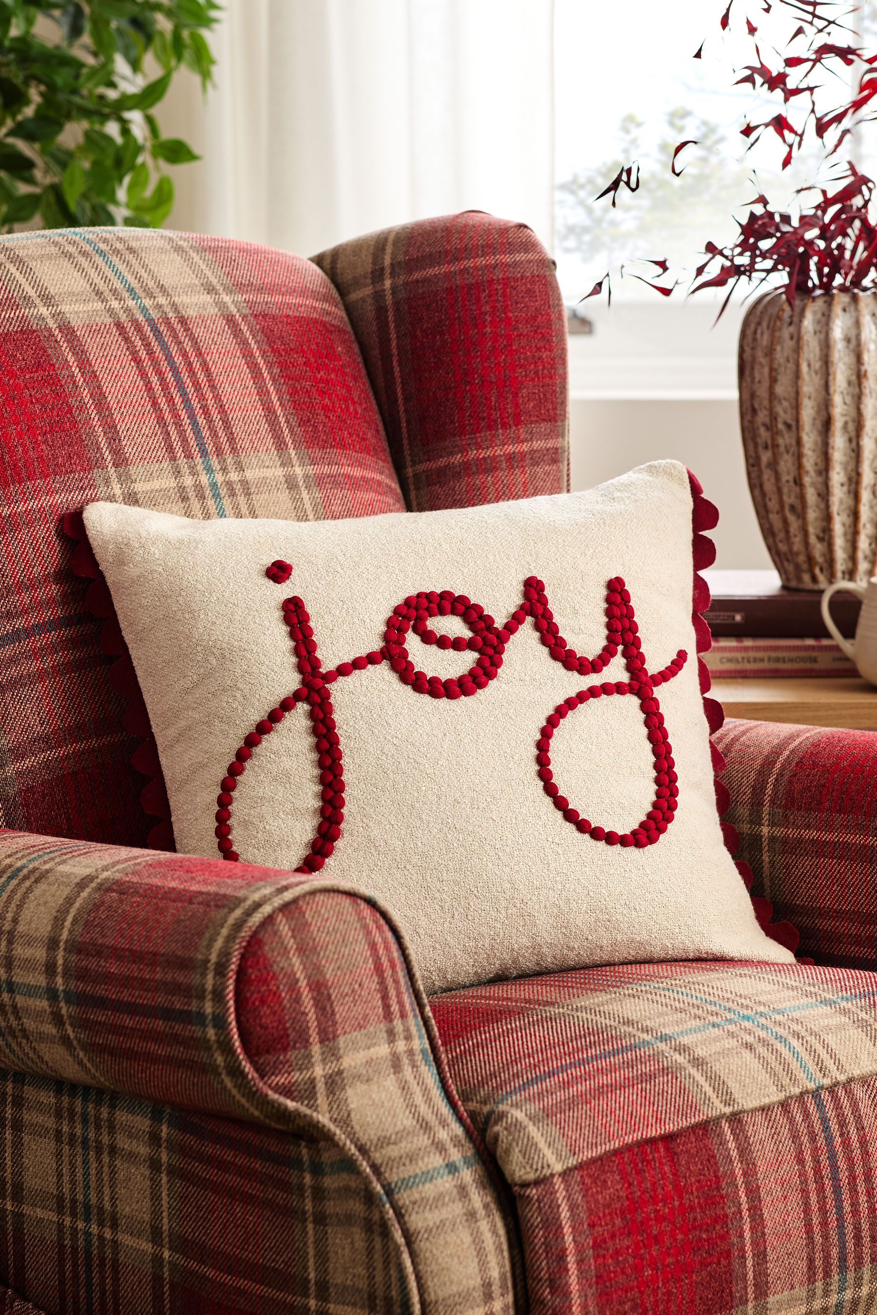 Next home christmas cushions cheap