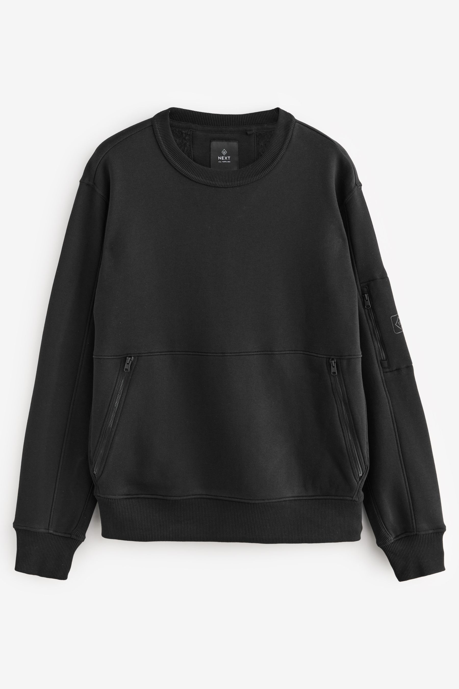 Next black sweatshirt deals