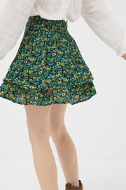 FatFace Green Spring Floral Skirt - Image 3 of 5