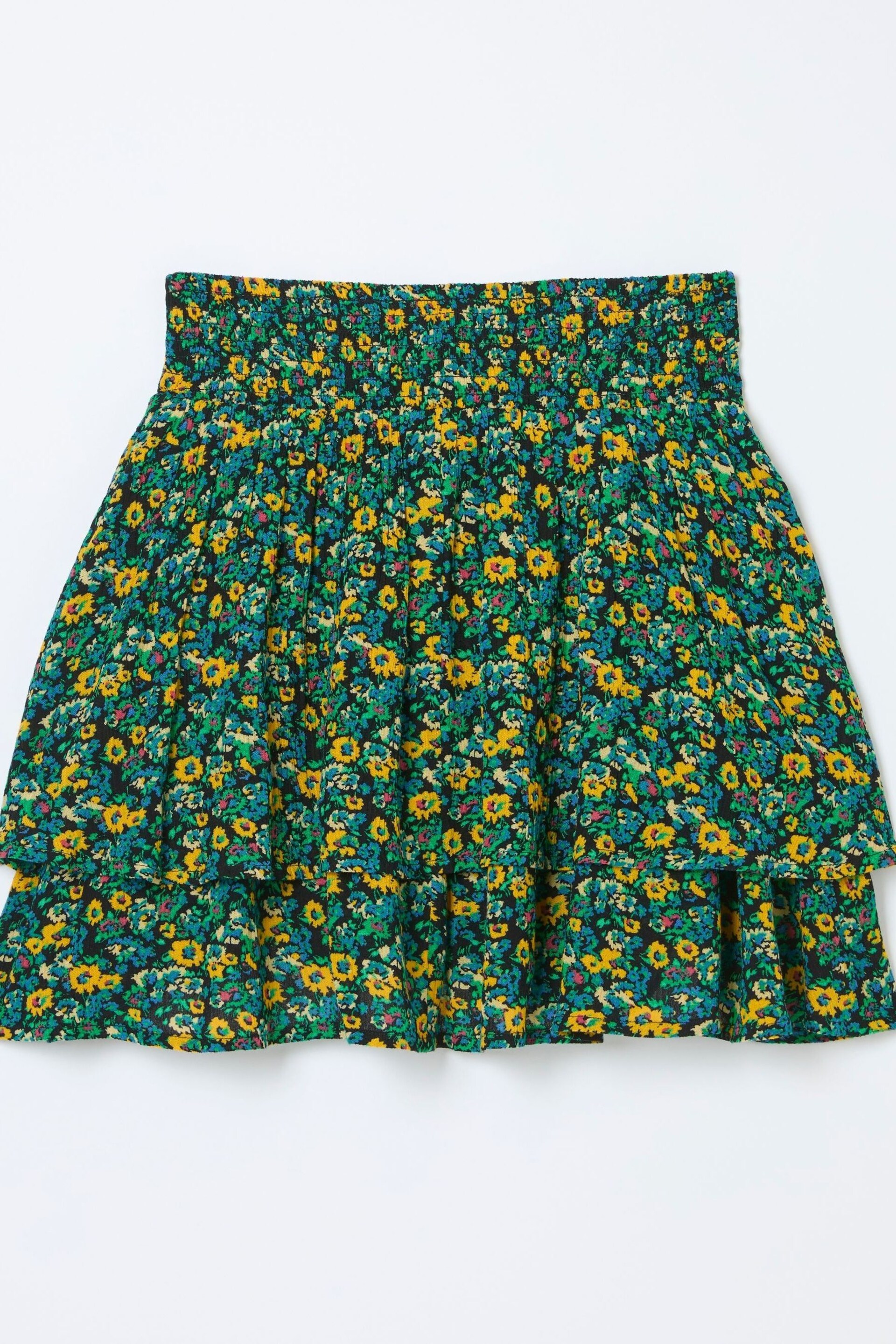 FatFace Green Ali Spring Floral Skirt - Image 5 of 5
