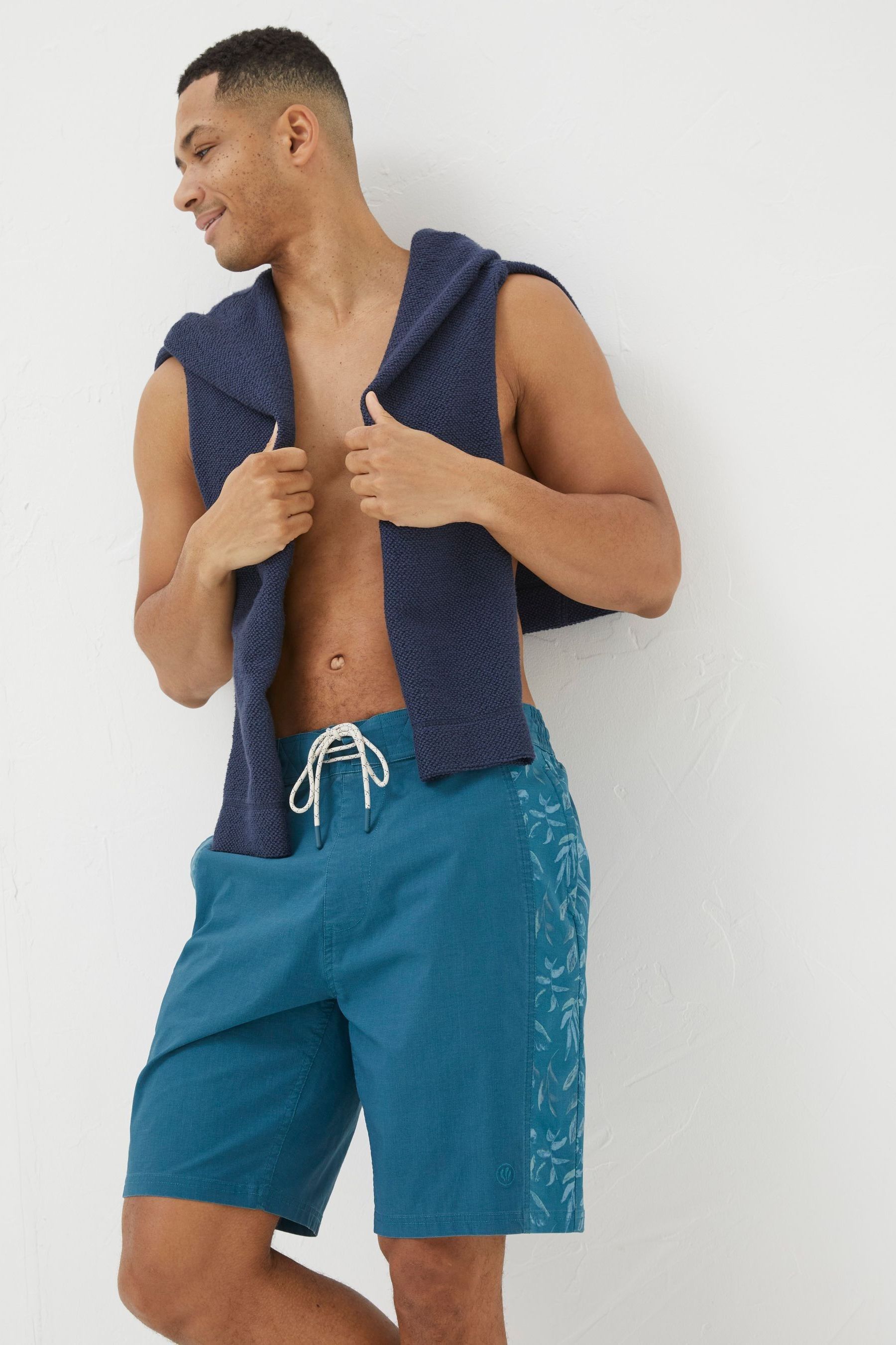 Acheter FatFace Panel Print Swim Shorts from Next Luxembourg