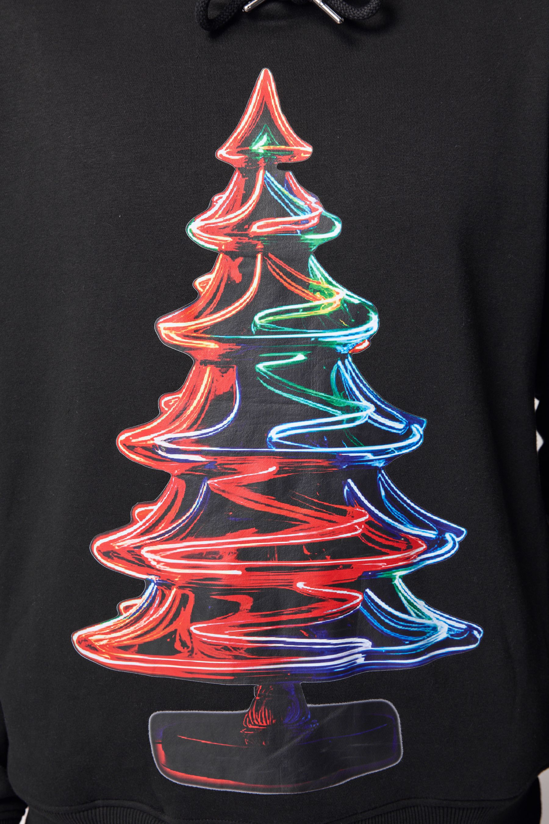 Buy Black Christmas Tree Christmas Crew 100 Cotton Sweatshirt from the Next UK online shop