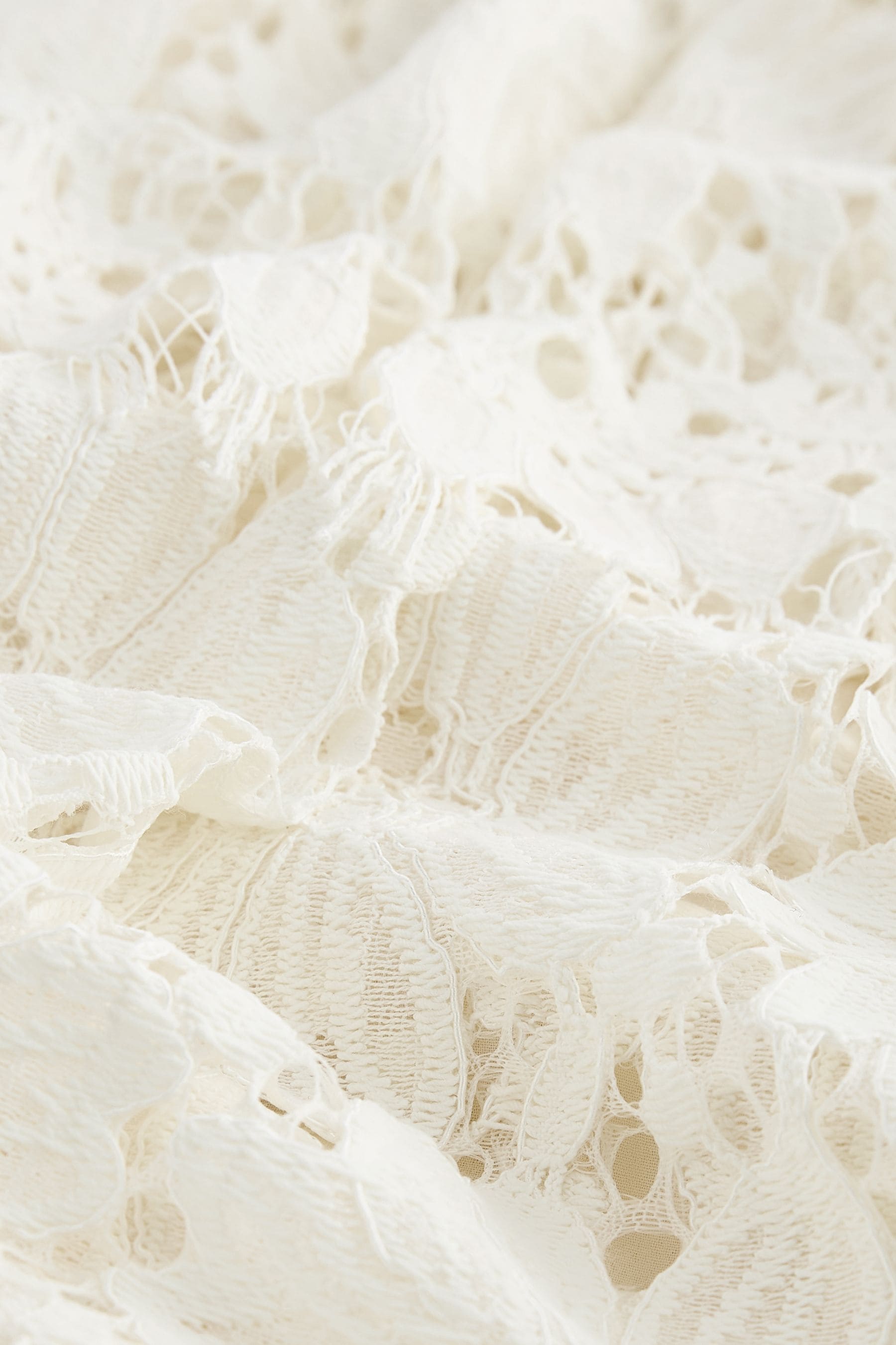 Cream lace maxi skirt online