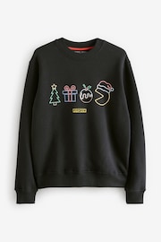 Pacman Overhead Hoodie Christmas Sweatshirt - Image 6 of 8