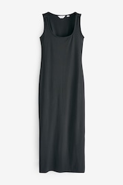 Seraphine Scoop Neck Bodycon Black Dress - Image 8 of 8