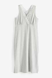 Seraphine Grey Crossover Pregnancy and Maternity Nightie - Image 11 of 11