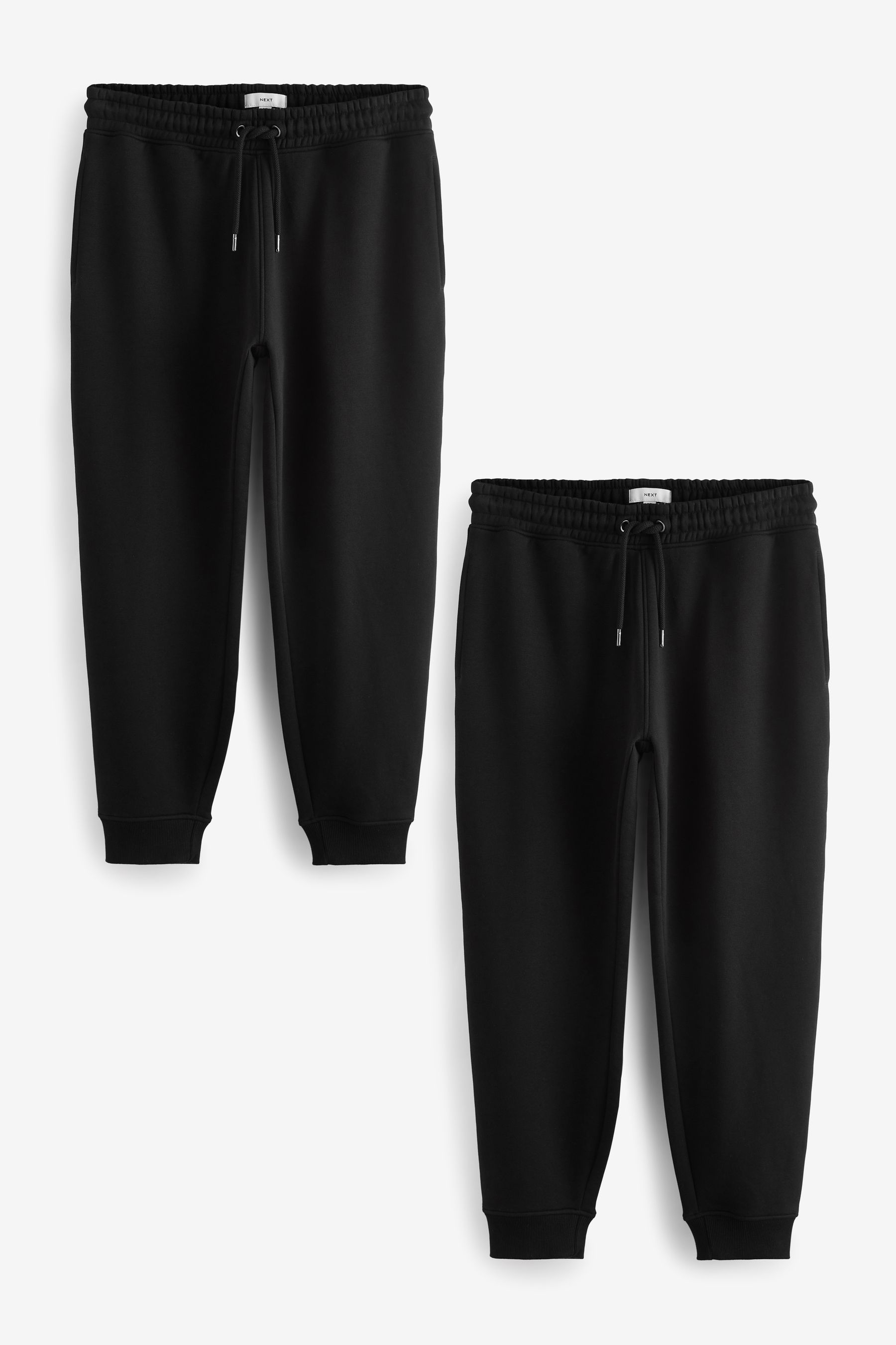 Black slim fit tracksuit bottoms outlet