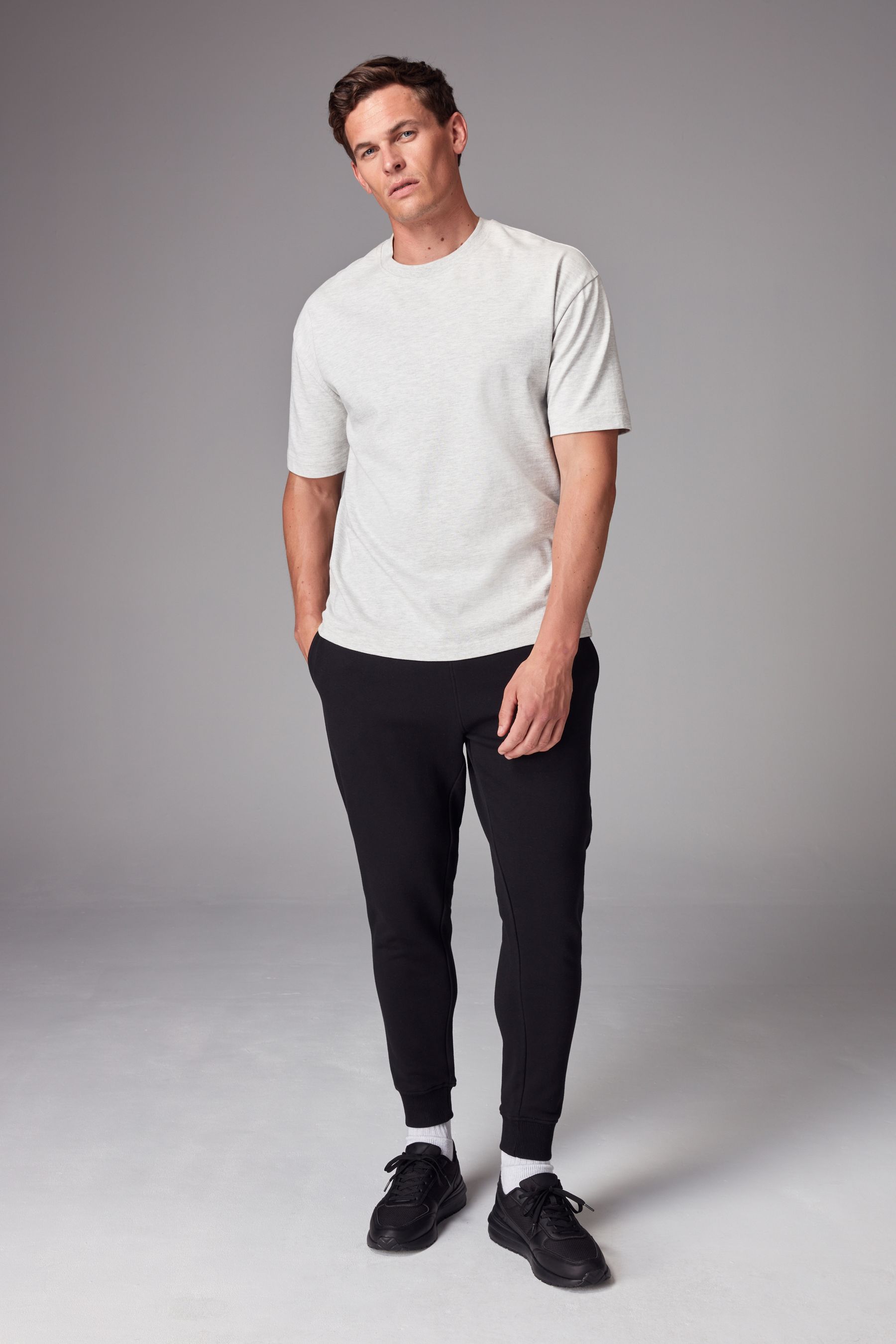 Skinny black track pants hot sale