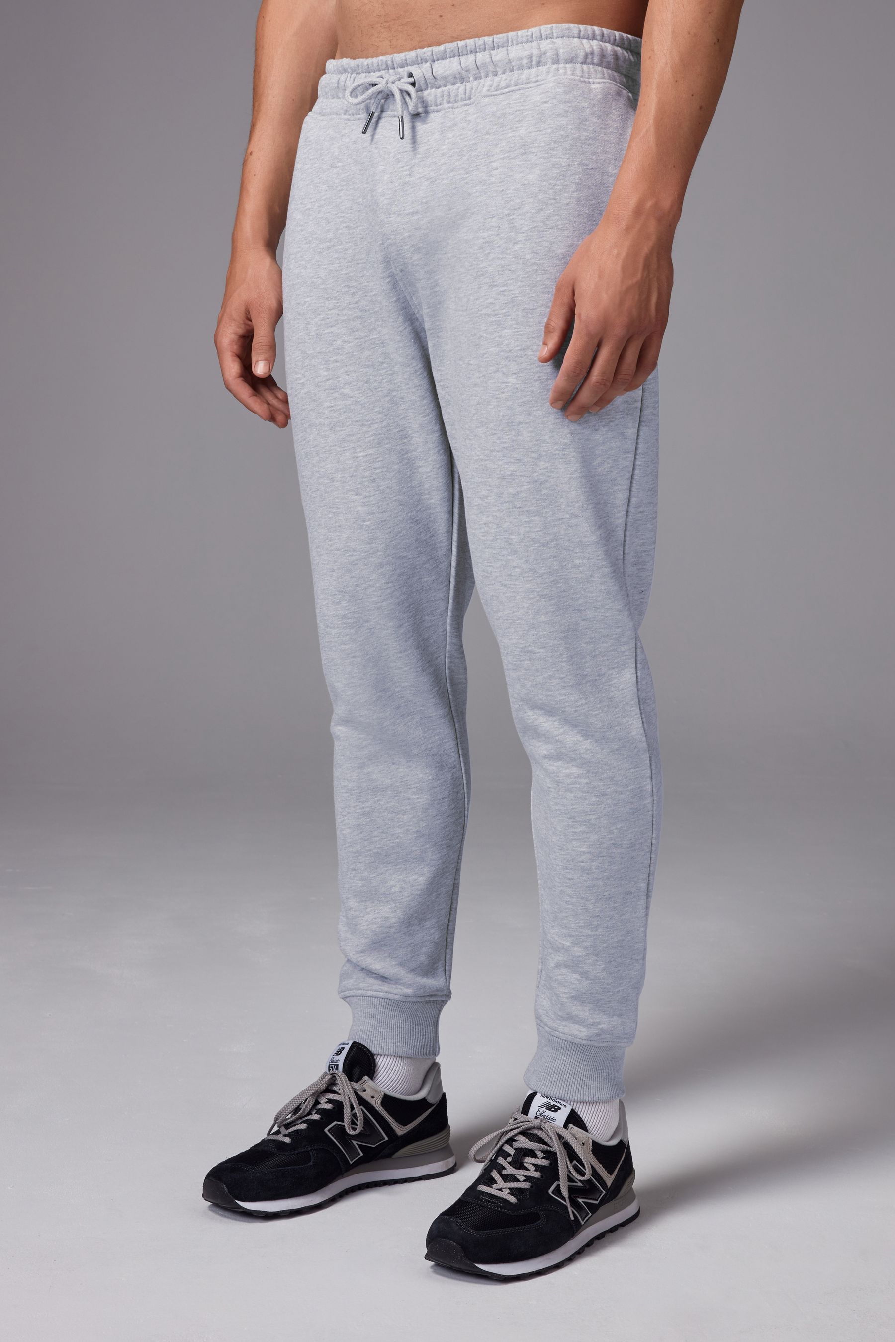 Buy Black Grey Slim Fit Joggers 2 Pack from Next United Arab Emirates