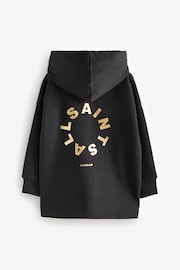 smALLSAINTS Black Girls Tierra Logo Etienne Hoodie - Image 6 of 8