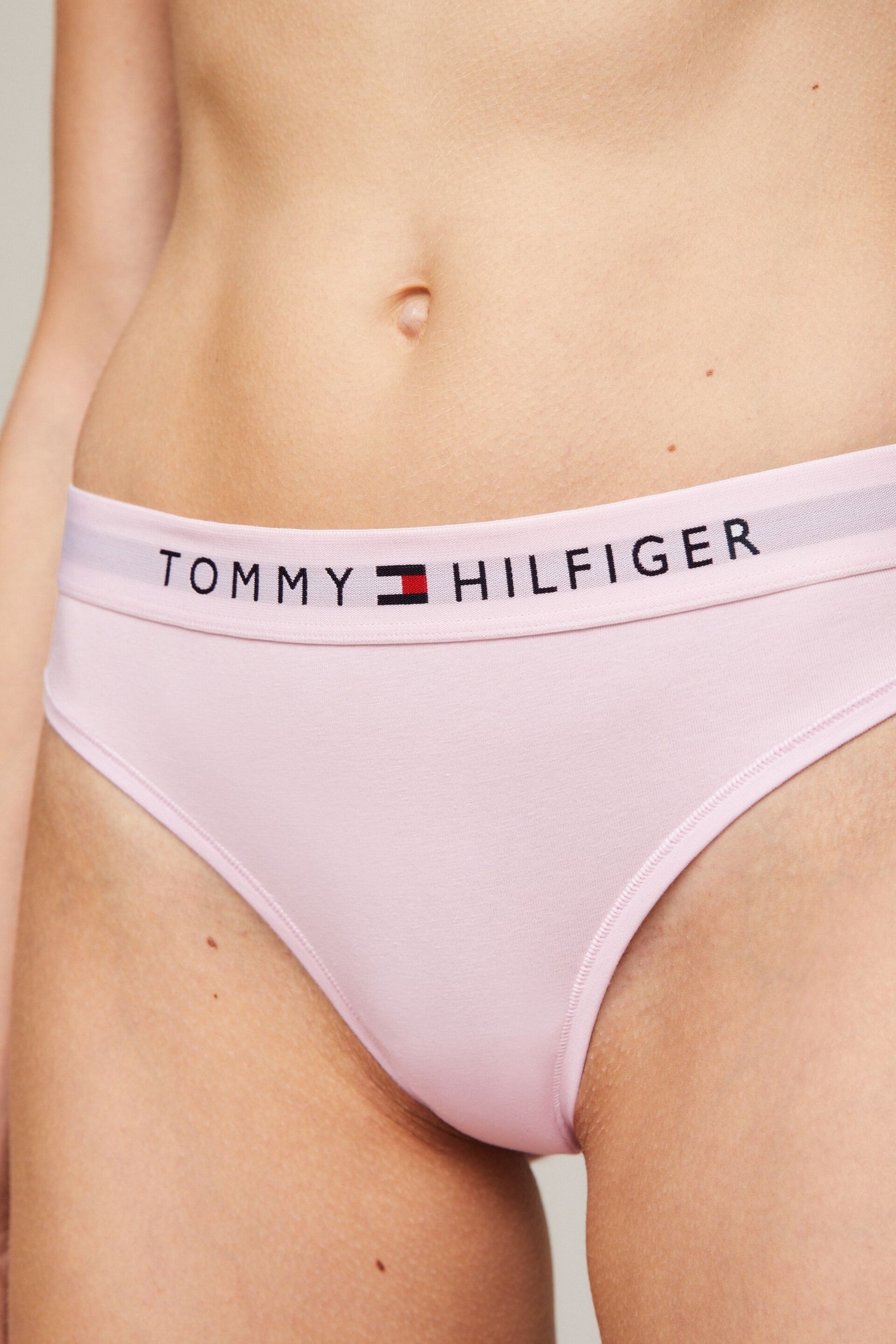 Tommy Hilfiger Pink Thongs - Image 1 of 7