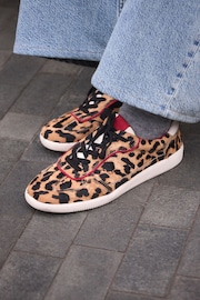 Leopard Forever Comfort® Slim Lace Up Trainers - Image 1 of 8