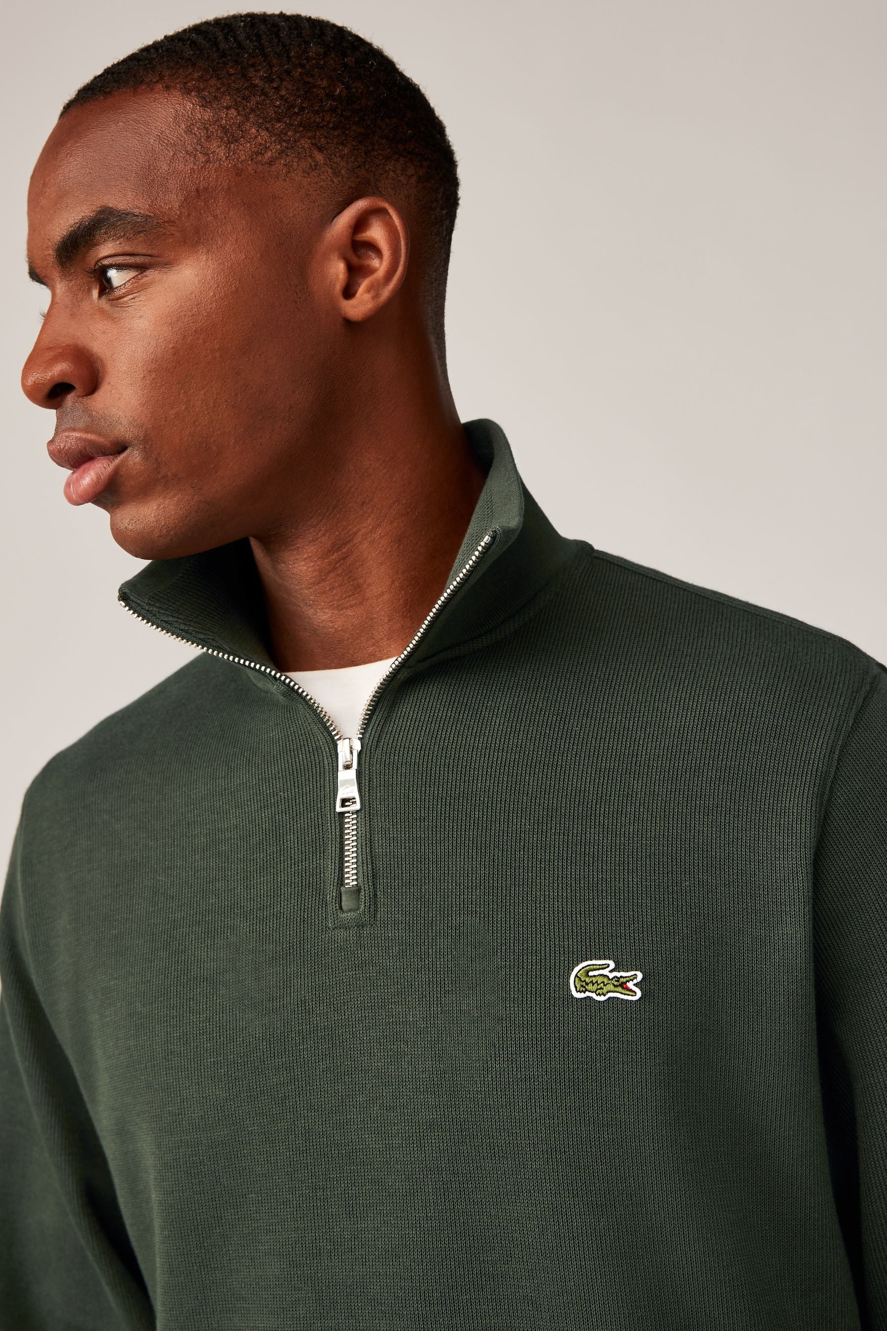 Lacoste zip jumper best sale