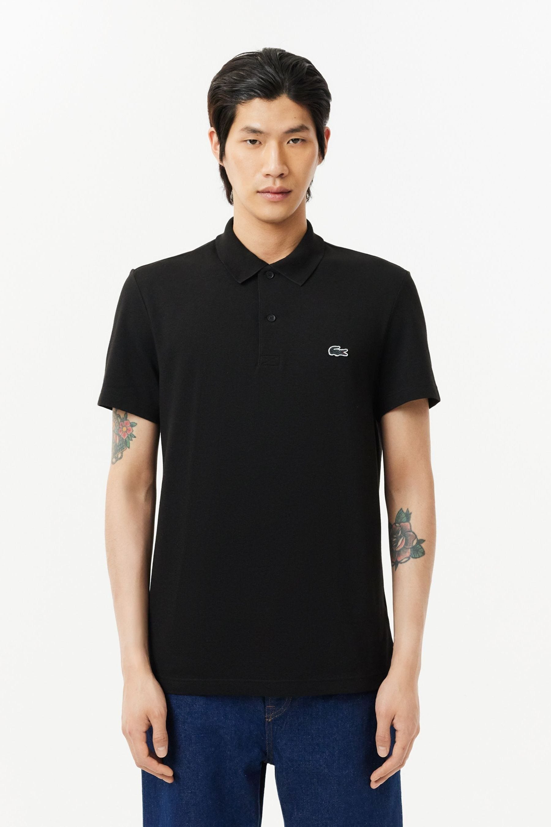 Buy Lacoste Regular Fit Cotton Blend 100 Cotton Polo Shirt Next Ukraine