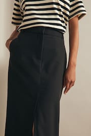 Black Tailored Maxi Skirt - Image 3 of 6