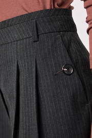 Grey Tailored Barrel Trousers - Image 5 of 8