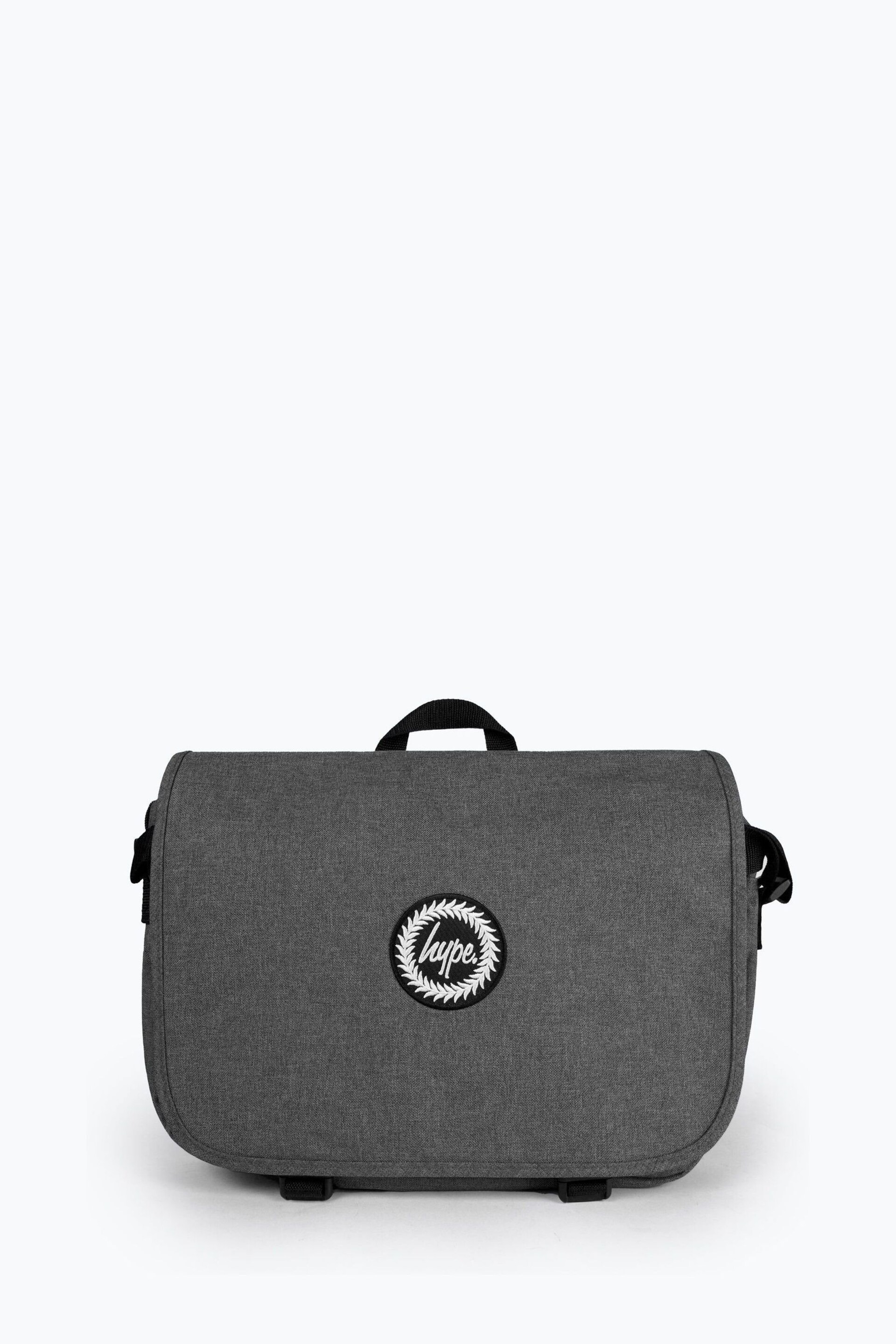 Hype. Anthracite Messenger Black Bag - Image 1 of 5