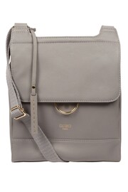 Cultured London Covent Leather Cross-Body Dark Bag - Image 2 of 6