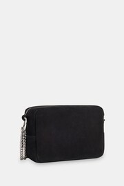 Whistles Bibi Suede Black Mini Bag - Image 2 of 4