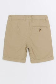 River Island Natural Boys Laundered Chino Shorts - Image 2 of 4