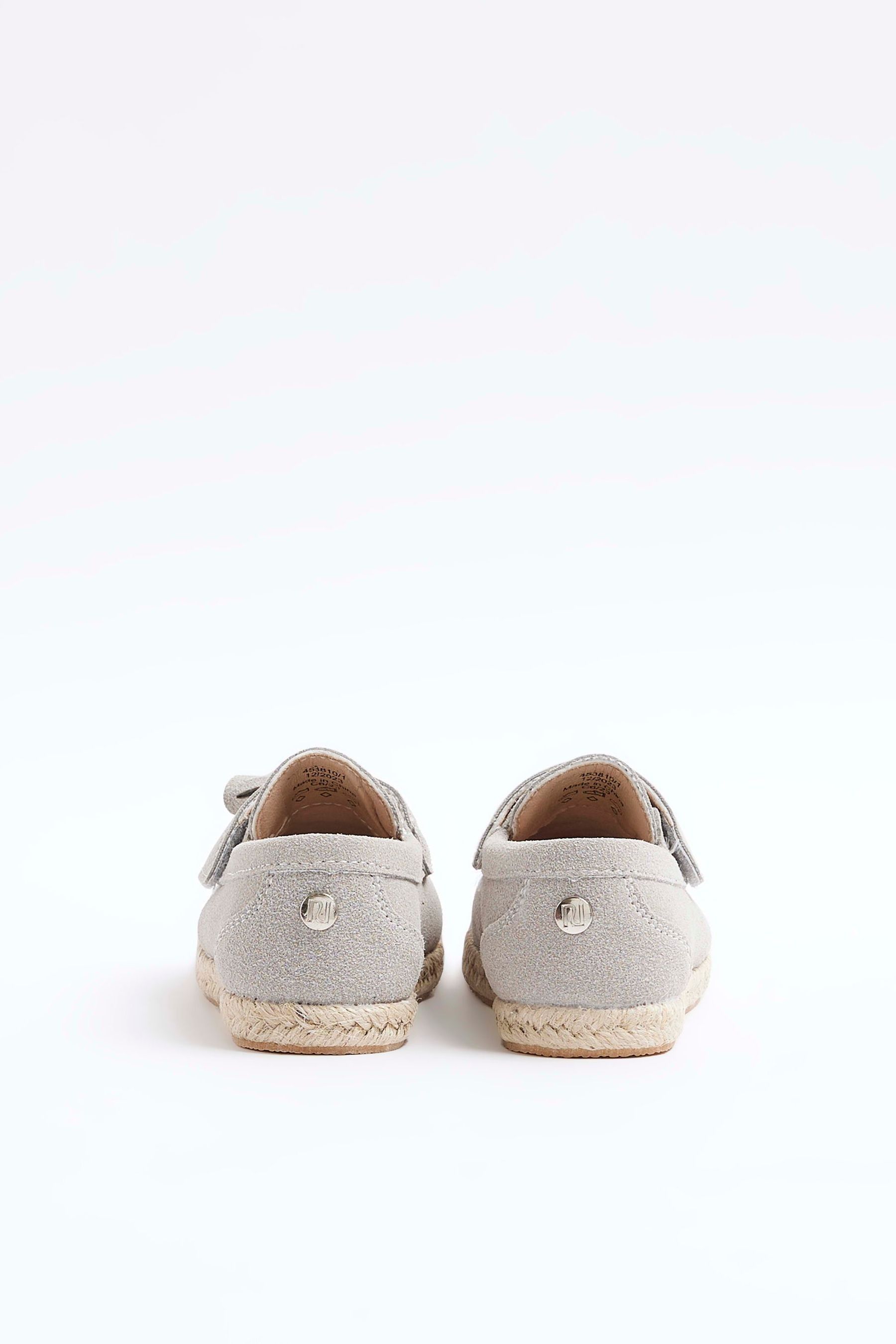 Buy River Island Grey Boys Espadrille Loafers from Next Luxembourg