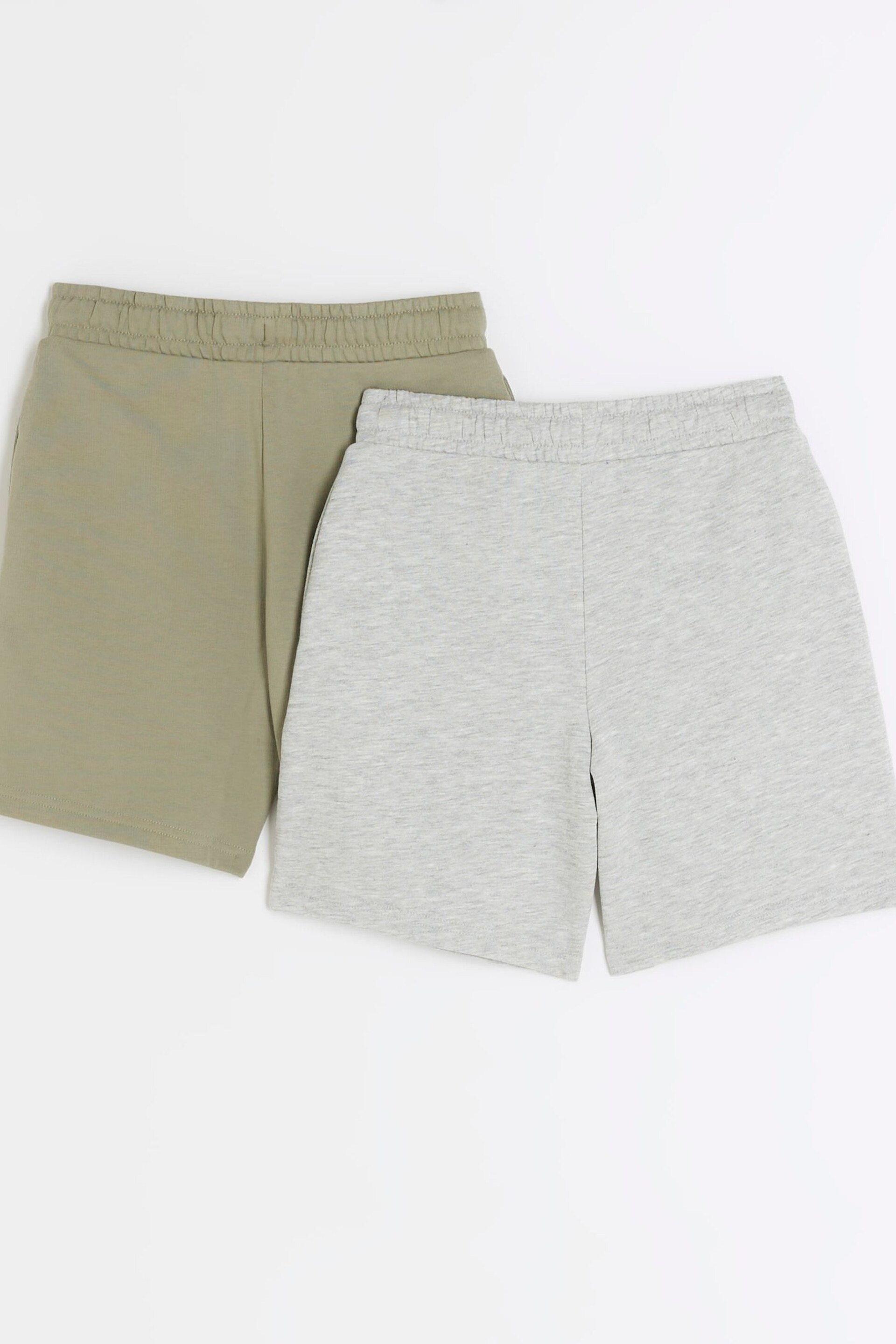 River Island Grey Mini Boys Multipack Shorts - Image 2 of 4