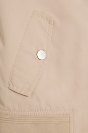 River Island Natural Boys Smart Bomber Jacket - Image 3 of 3