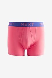 Bright Pink/Green/Blue Contrast Colour 15 Pack A-Front Boxers - Image 5 of 16