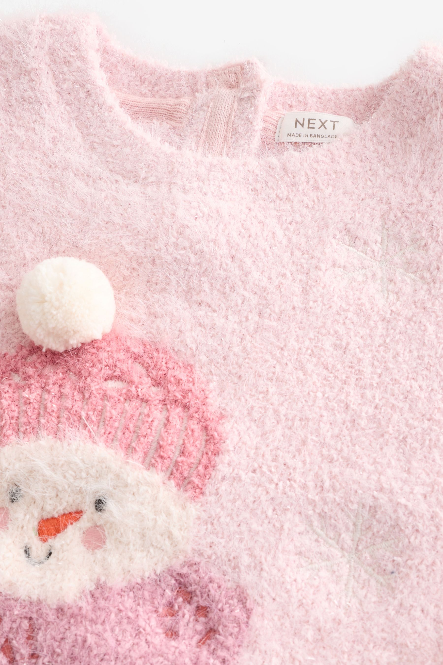 Buy Pink Snowman Christmas Jumper 2 8yrs from the Next UK online shop