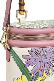 Radley London Medium The Rhs Collection Zip Around Cross-Body White Bag - Image 5 of 5