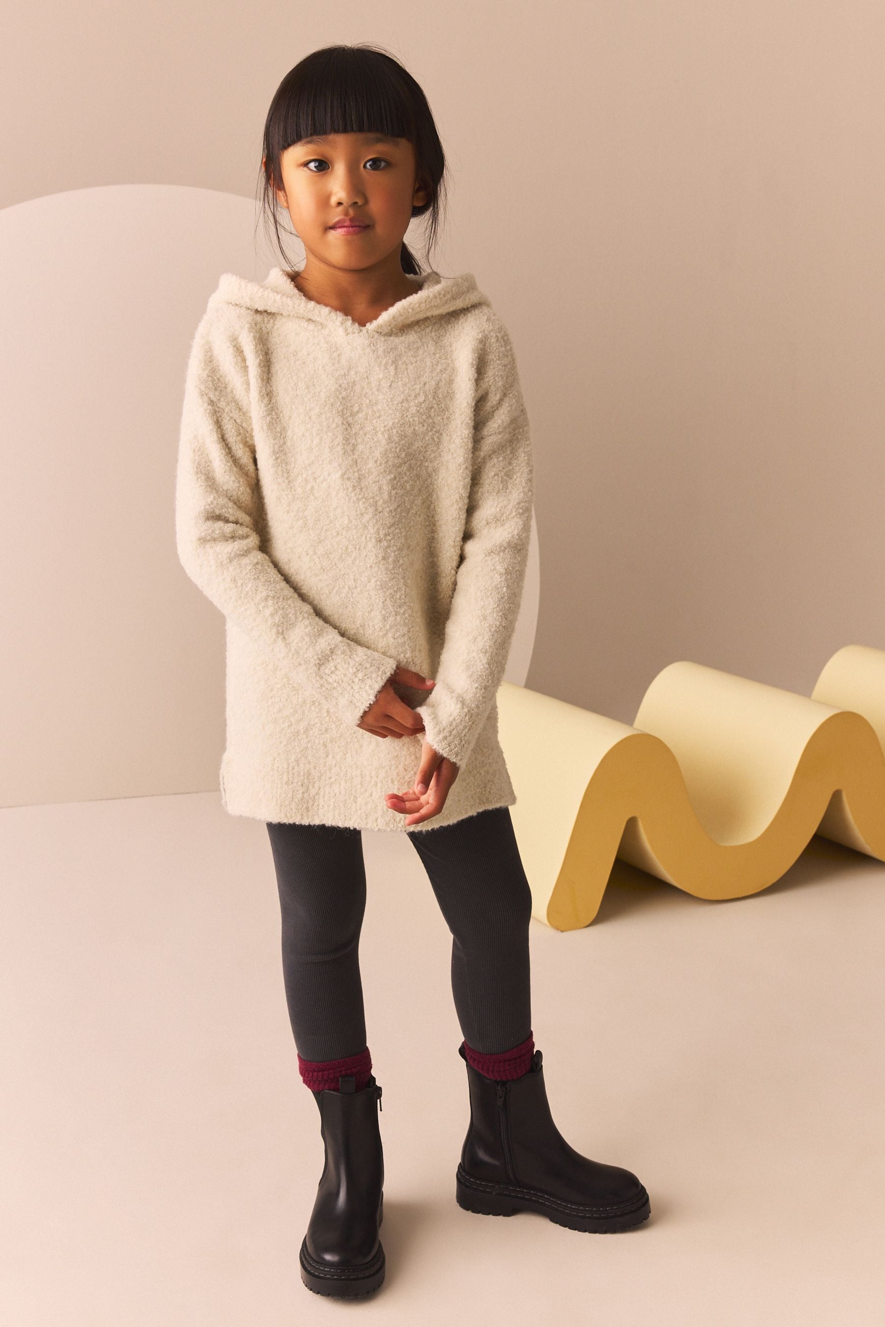 Hooded jumper dress uk shop