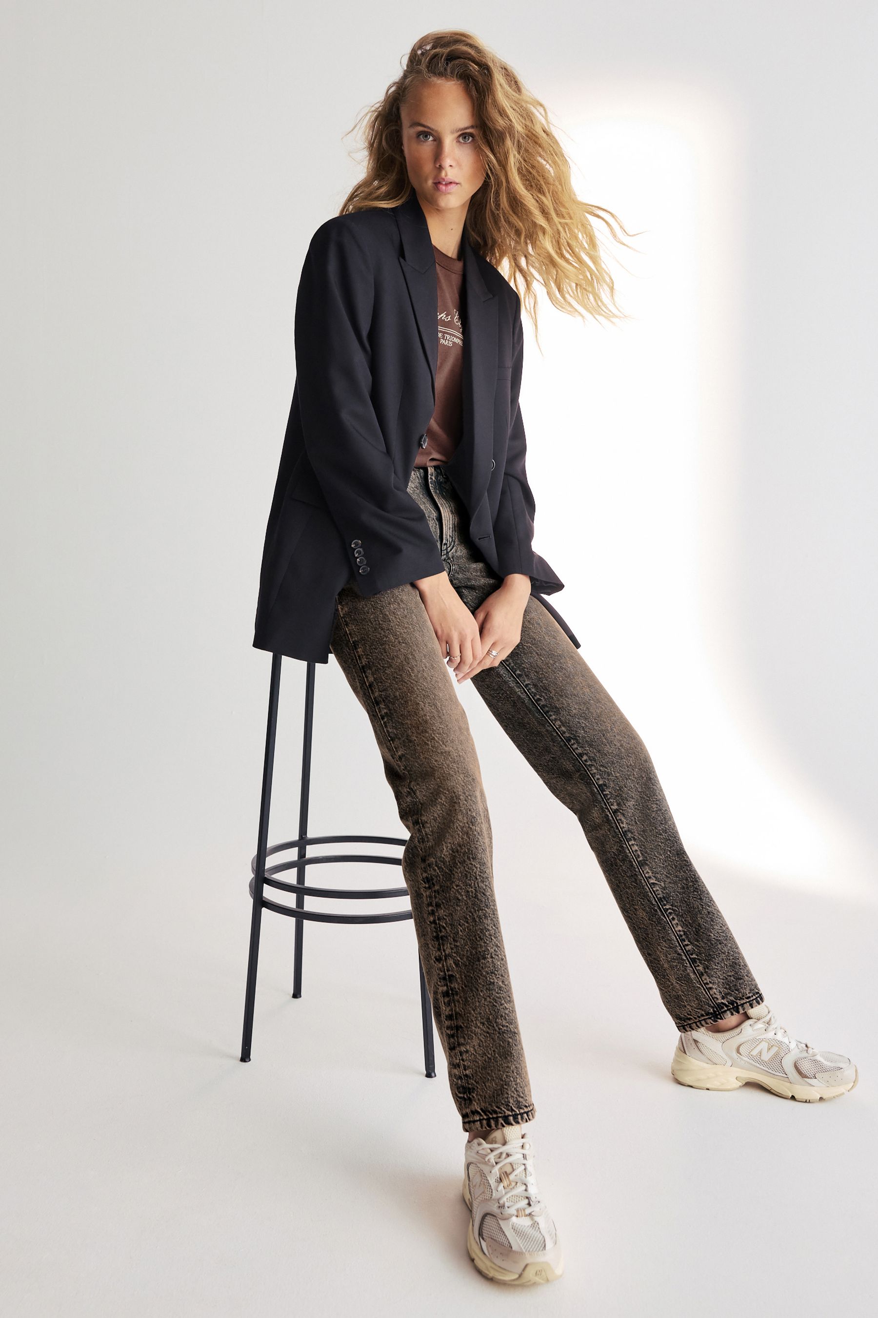 Next jeans top