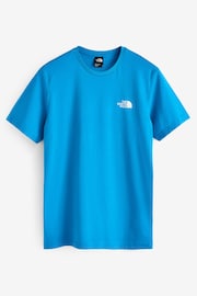 The North Face Blue Sky Mens Simple Dome Short Sleeve T-Shirt - Image 4 of 4