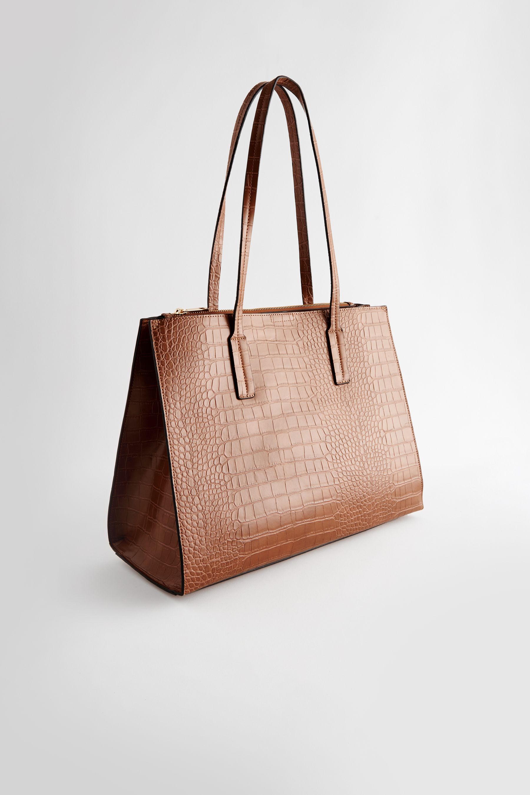Buy Tan Brown Formal Open Tote Bag from Next Canada