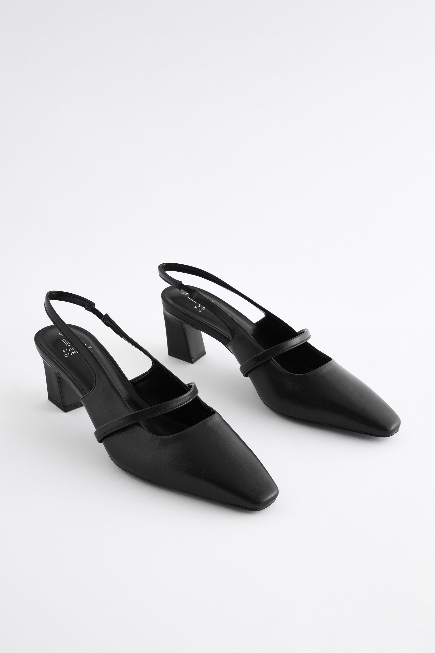 Next black slingbacks online