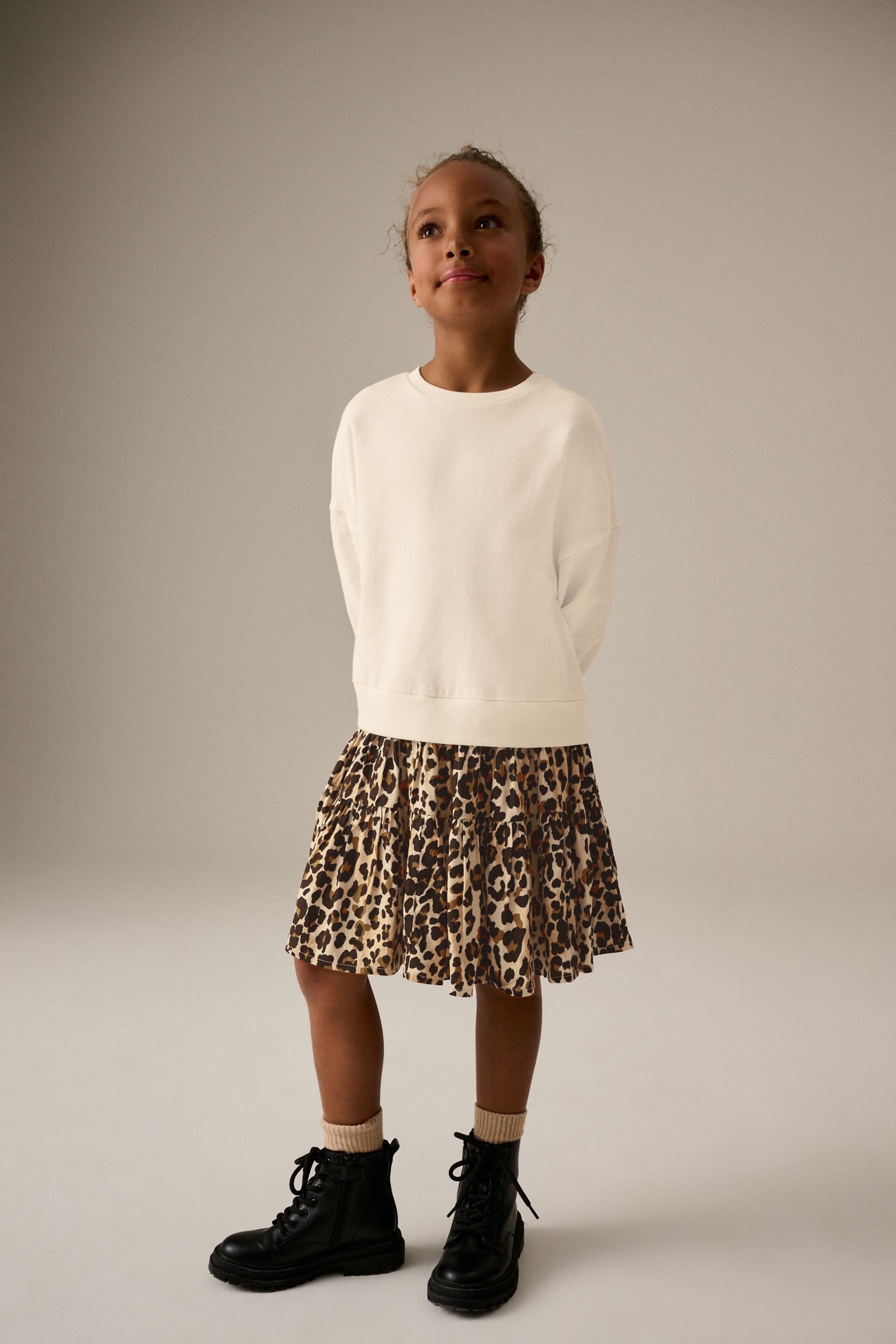 100 cotton sweatshirt dress online