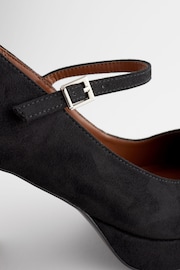 Black Forever Comfort® Platform Mary Jane Heels - Image 5 of 5