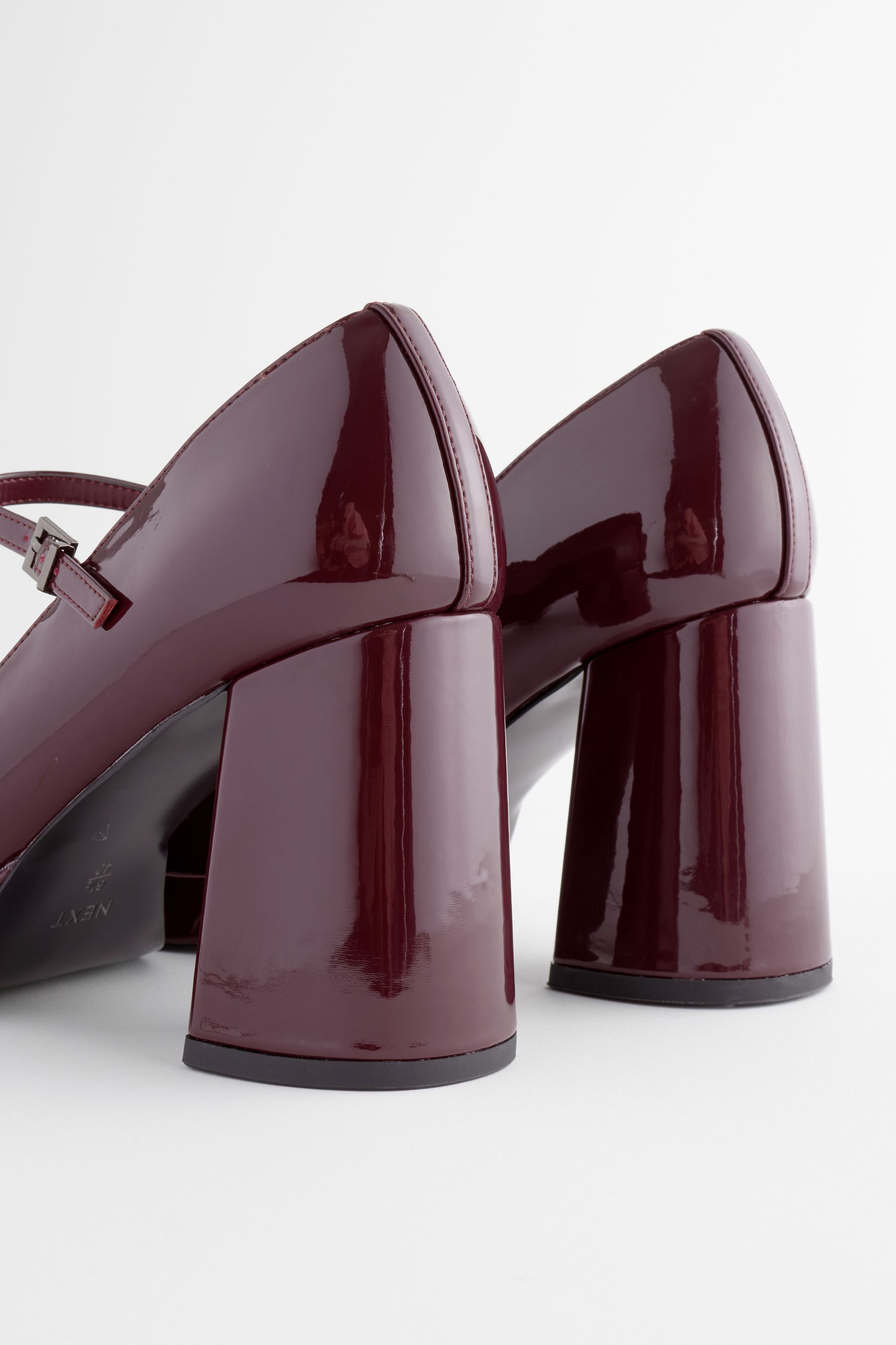 Buy Burgundy Forever Comfort Platform Mary Jane Heels from Next Ireland
